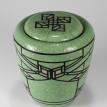 Homage to Frank Lloyd Wright Raku Jar