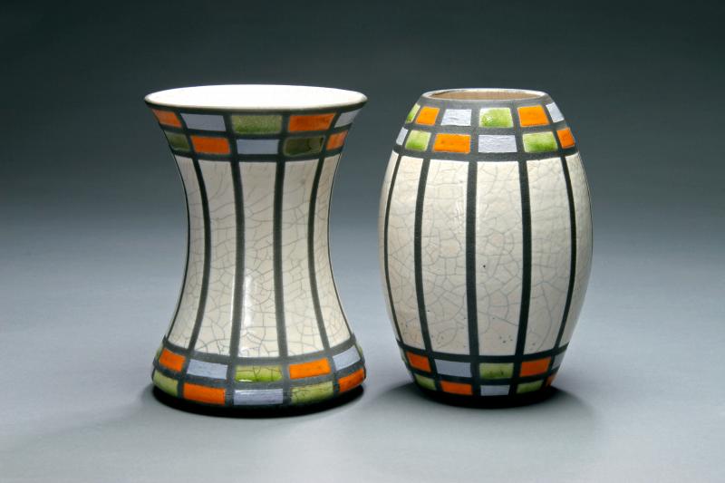 Pair of Art Deco Vases