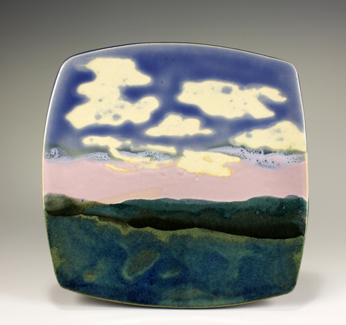 Implied Landscape Clouds, Fog, Water Plate IL 406