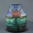 Small Art Deco Vase with Waterlily